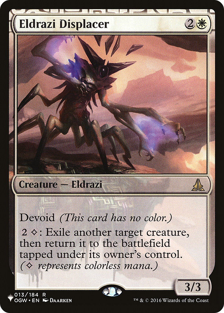 Eldrazi Displacer (LIST-013/184) [Mystery Booster] The List MTG Single Wizards of the Coast