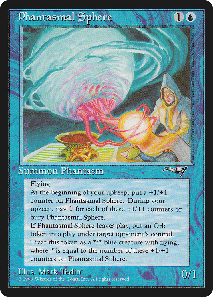 Phantasmal Sphere (ALL-032) [Alliances] MTG Single Wizards of the Coast