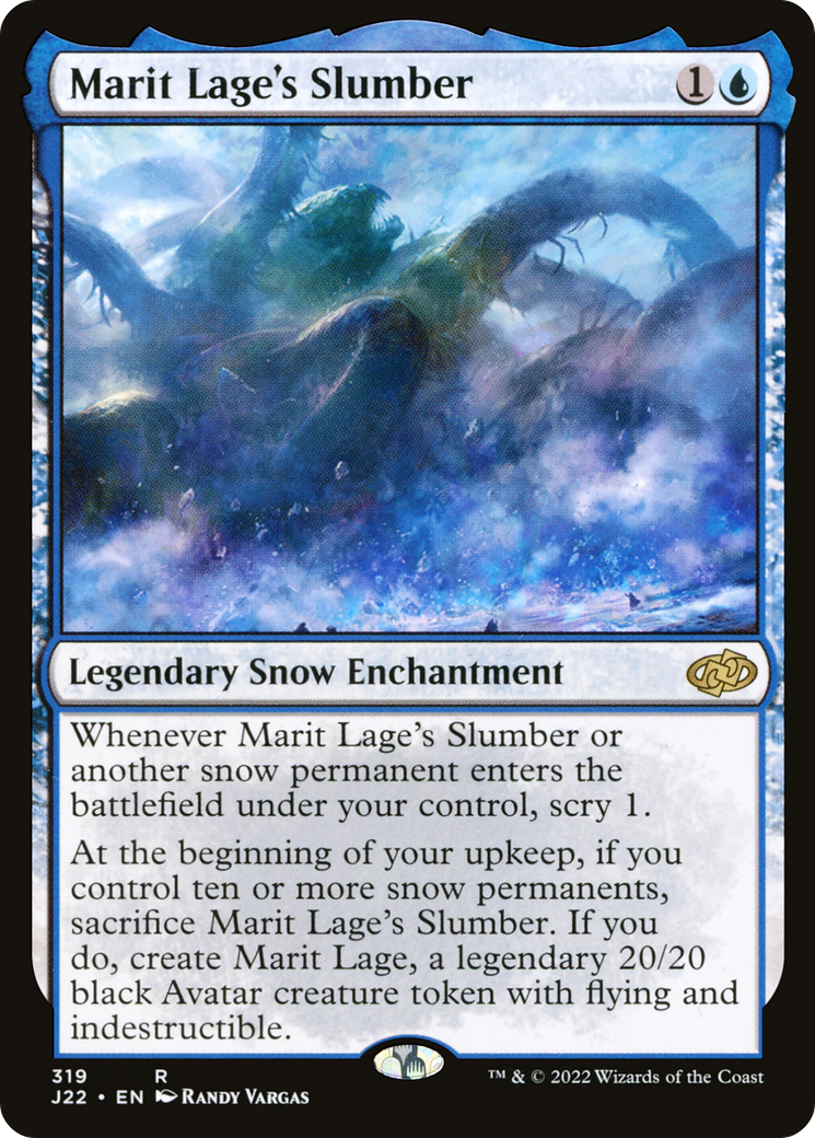 Marit Lage's Slumber (J22-319) [Jumpstart 2022] MTG Single Wizards of the Coast