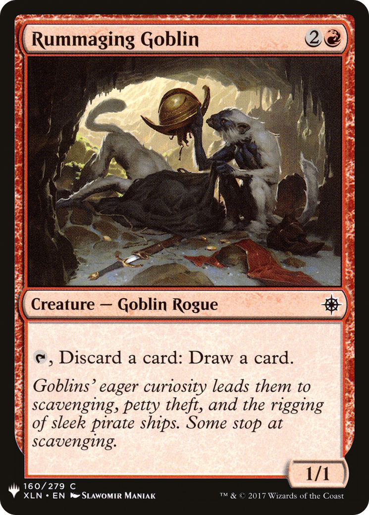 Rummaging Goblin (LIST-XLN-160) [Mystery Booster] The List MTG Single Wizards of the Coast