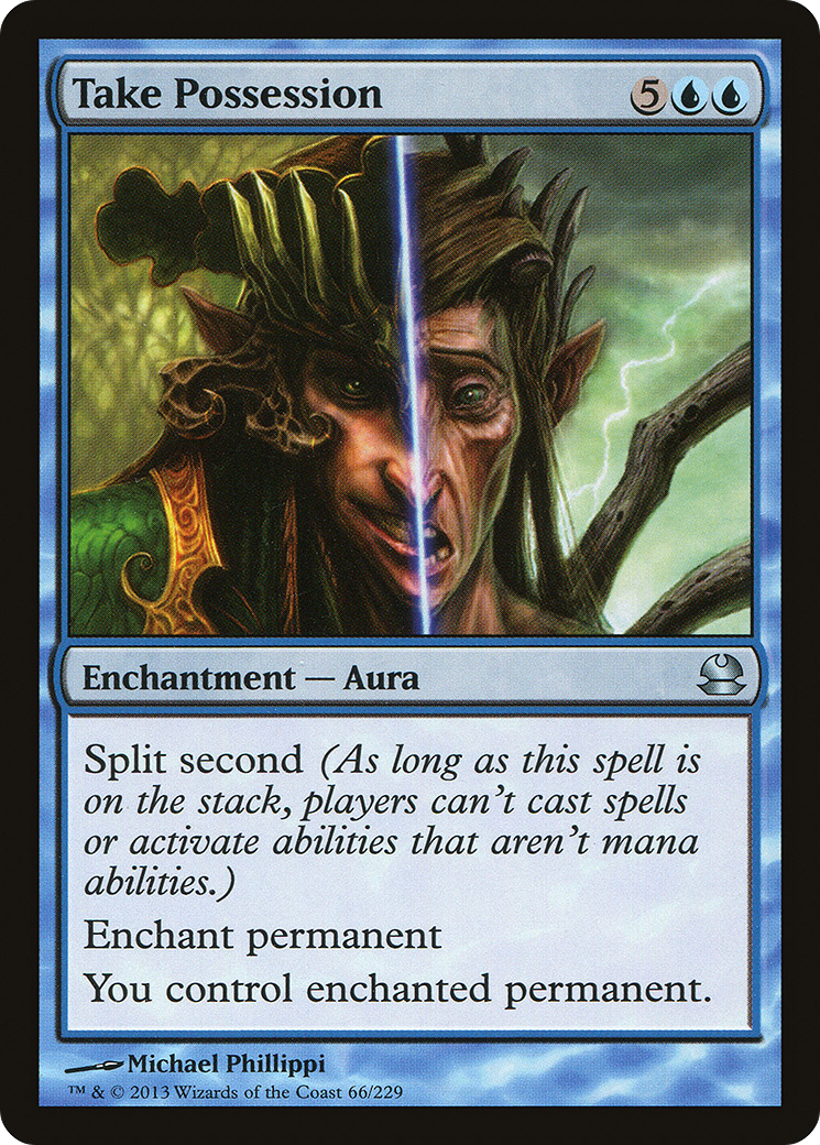 Take Possession (MMA-066) [Modern Masters] Foil MTG Single Wizards of the Coast