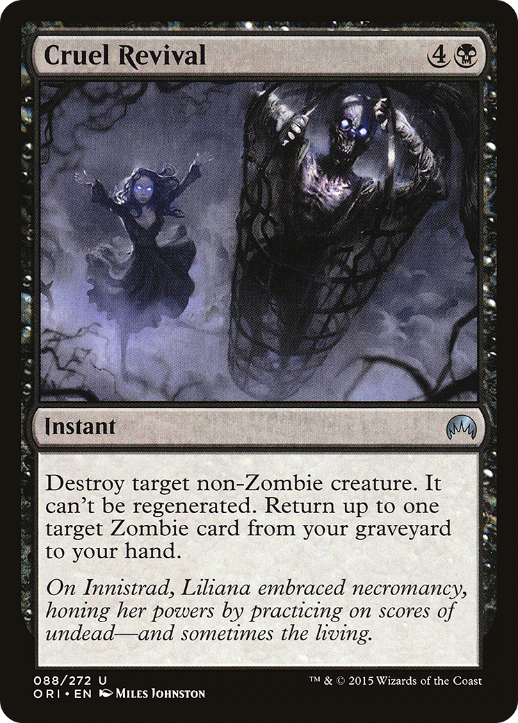 Cruel Revival (ORI-088) [Magic Origins] MTG Single Wizards of the Coast