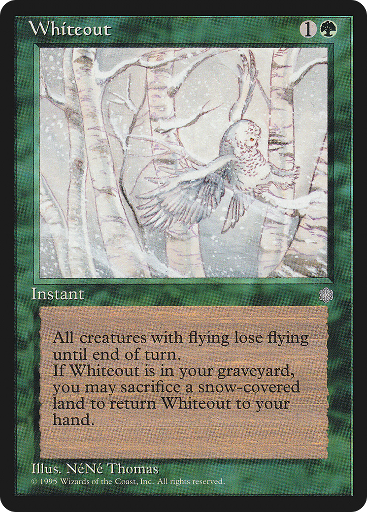 Whiteout (ICE-275) [Ice Age] MTG Single Wizards of the Coast