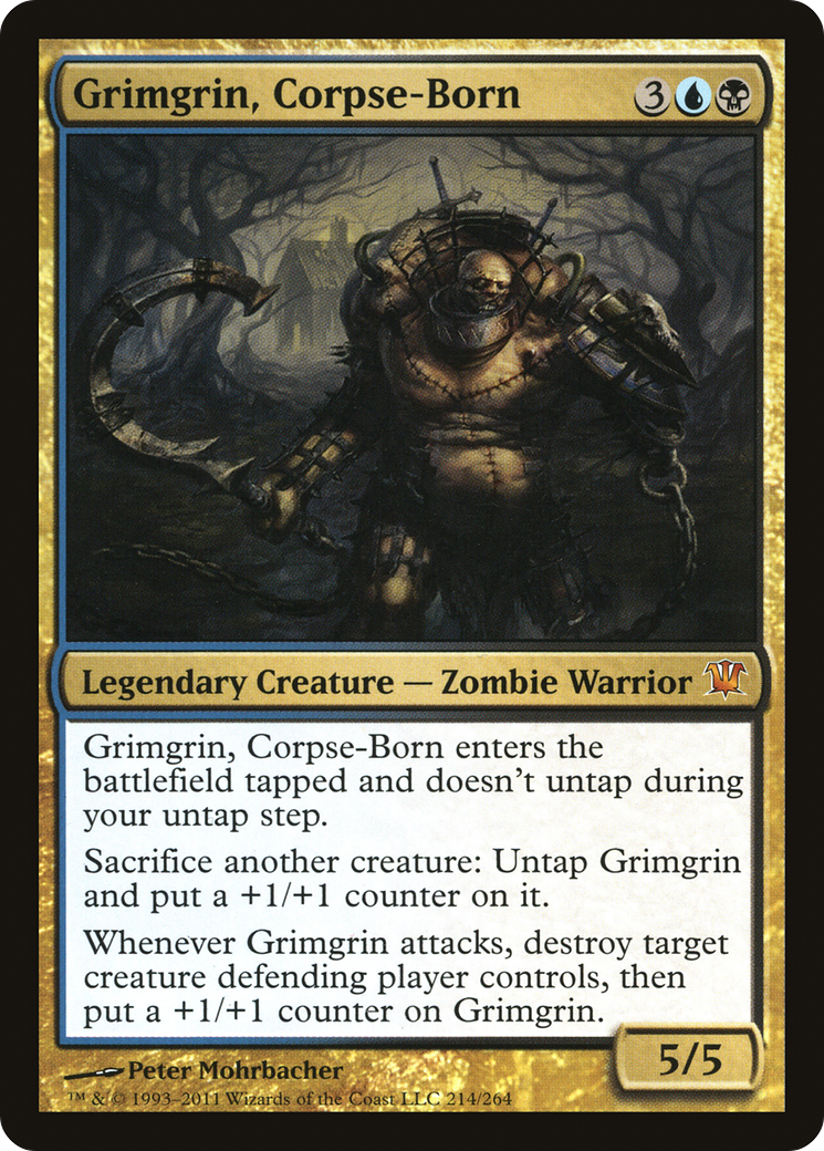 Grimgrin, Corpse-Born (ISD-214) [Innistrad] Foil MTG Single Wizards of the Coast