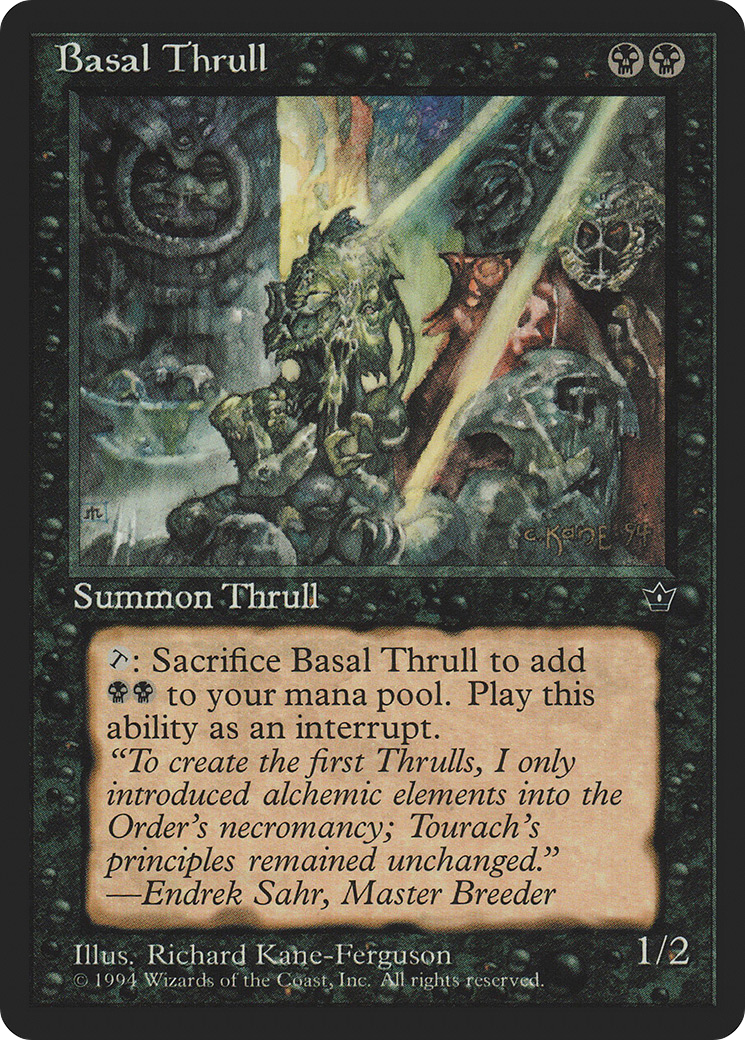 Basal Thrull (FEM-34C) [Fallen Empires] MTG Single Wizards of the Coast