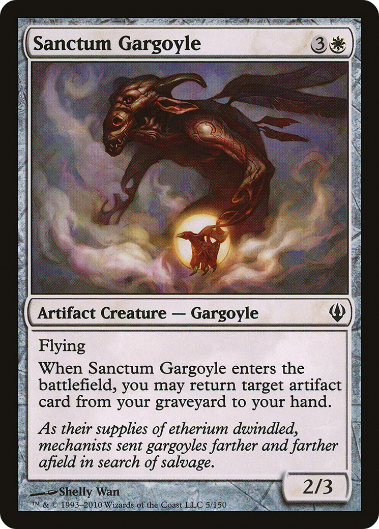 Sanctum Gargoyle (ARC-005) [Misc] Archenemy MTG Single Wizards of the Coast