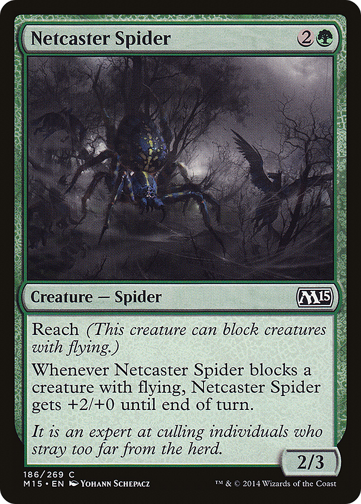 Netcaster Spider (M15-186) [Magic 2015] MTG Single Wizards of the Coast