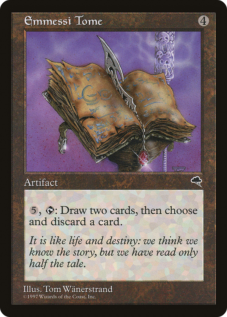 Emmessi Tome (TMP-284) [Tempest] MTG Single Wizards of the Coast