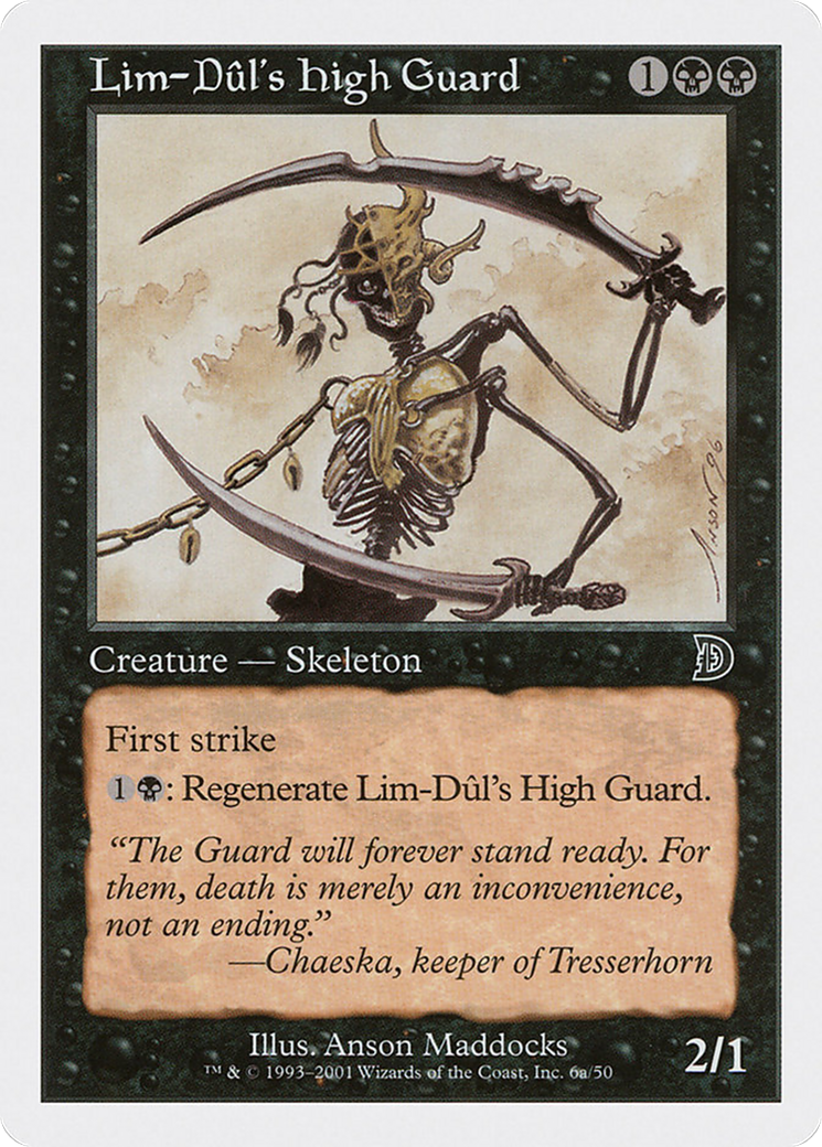 Lim-Dûl's High Guard (DKM-06A) [Misc] Deckmasters MTG Single Wizards of the Coast