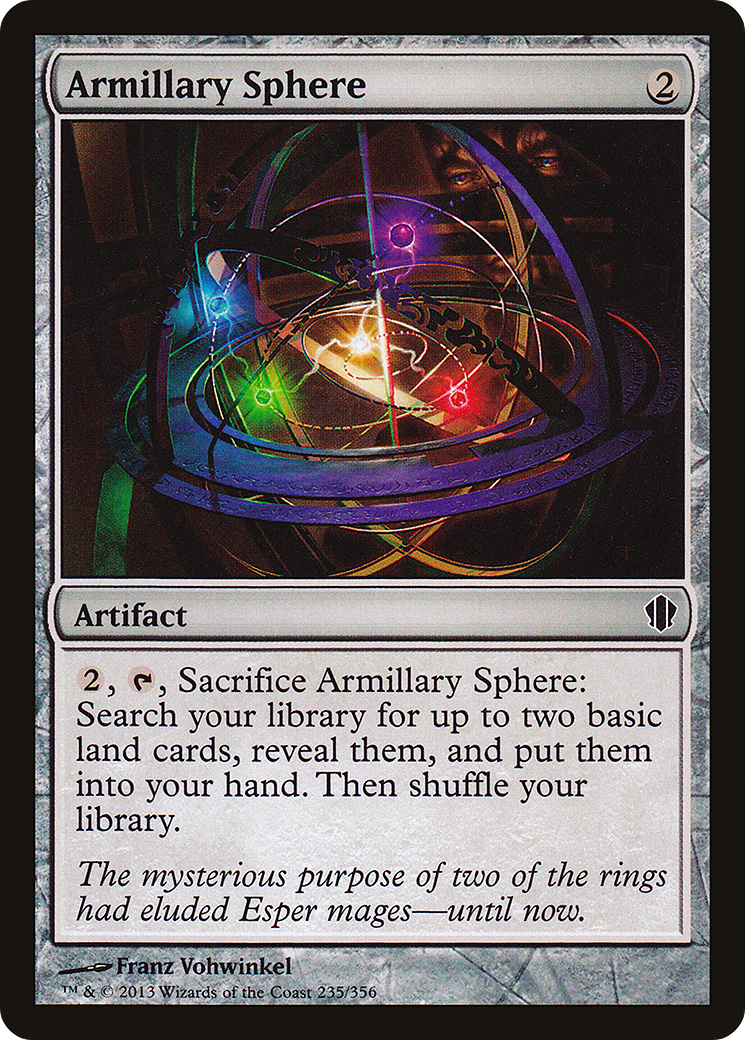 Armillary Sphere (C13-235) [Commander 2013] MTG Single Wizards of the Coast