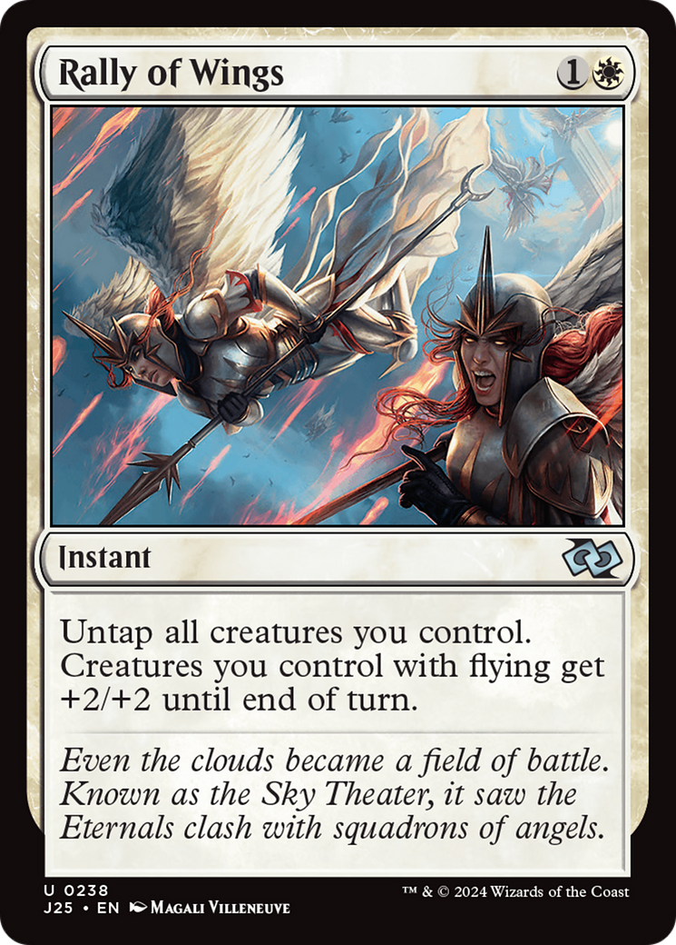 Rally of Wings (J25-238) [Foundations Jumpstart] MTG Single Wizards of the Coast