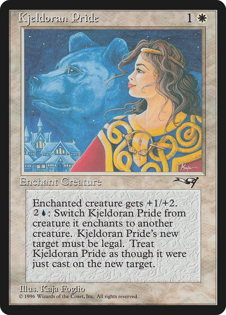 Kjeldoran Pride (Bear) (ALL-137) [Alliances] MTG Single Wizards of the Coast