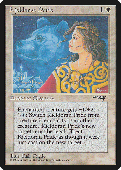 Kjeldoran Pride (Bear) (ALL-137) [Alliances] MTG Single Wizards of the Coast