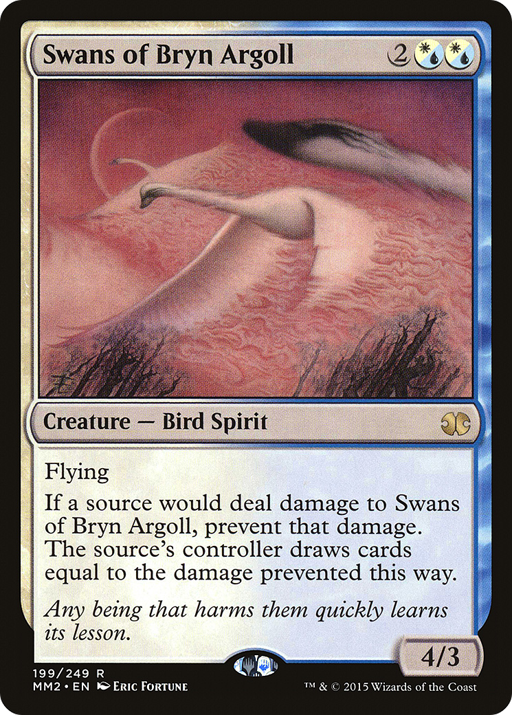 Swans of Bryn Argoll (MM2-199) [Modern Masters 2015] MTG Single Modern Masters 2015