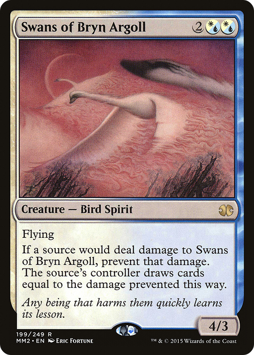 Swans of Bryn Argoll (MM2-199) [Modern Masters 2015] Foil MTG Single Modern Masters 2015