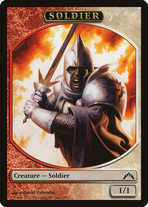 Soldier (GTC-006) [Tokens] Gatecrash Tokens MTG Single Wizards of the Coast