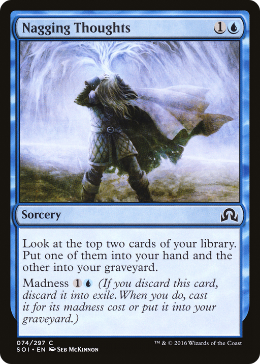 Nagging Thoughts (SOI-074) [Shadows over Innistrad] MTG Single Wizards of the Coast