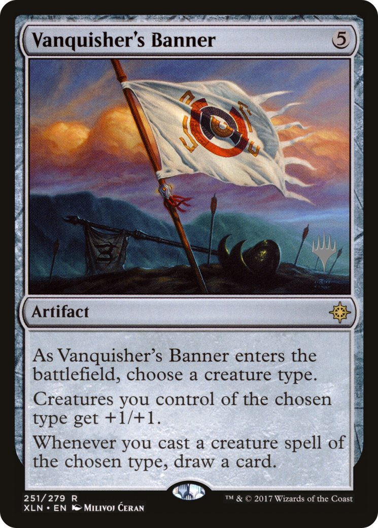 Vanquisher's Banner (PPM20-251) [Ixalan Promos] Foil MTG Single Wizards of the Coast