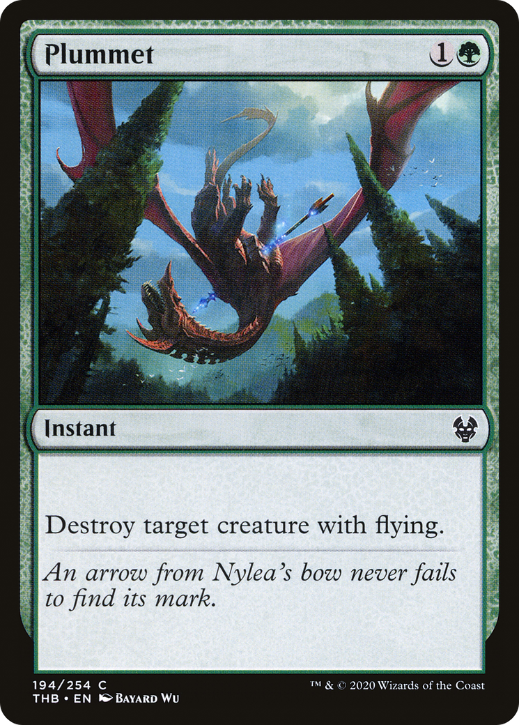 Plummet (THB-194) [Theros Beyond Death] MTG Single Wizards of the Coast