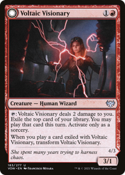 Voltaic Visionary (VOW-183) [Innistrad: Crimson Vow] MTG Single Wizards of the Coast