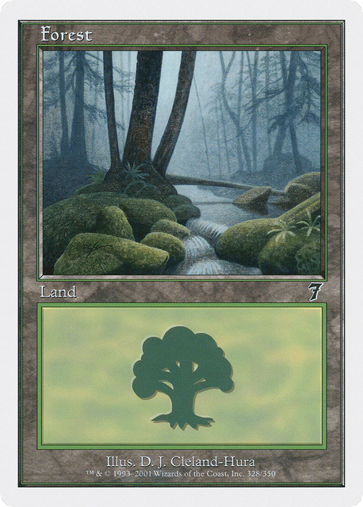 Forest (328) (7ED-328) [7th Edition] MTG Single Wizards of the Coast