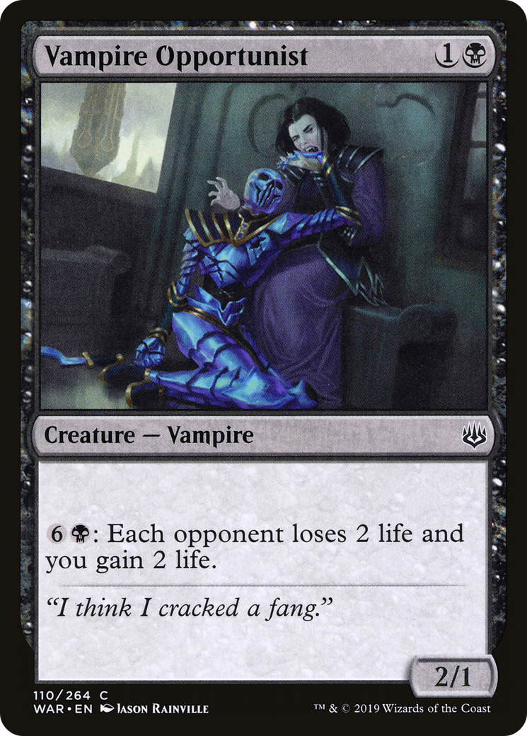 Vampire Opportunist (WAR-110) [War of the Spark] MTG Single Wizards of the Coast