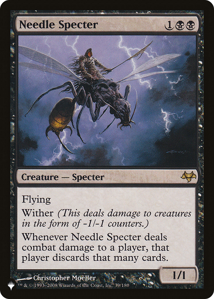 Needle Specter (LIST-39/180) [Mystery Booster] The List MTG Single Wizards of the Coast