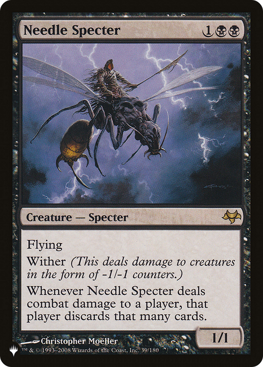 Needle Specter (LIST-39/180) [Mystery Booster] The List MTG Single Wizards of the Coast