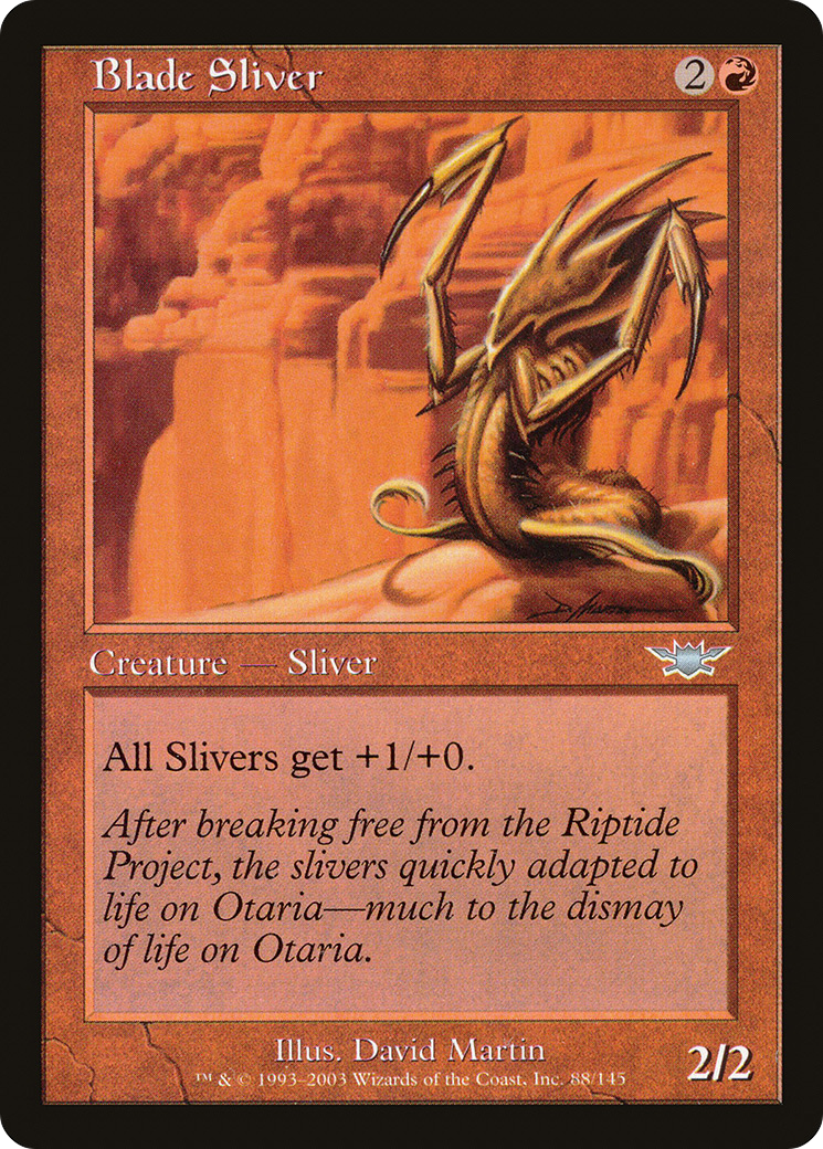 Blade Sliver (LGN-088) [Legions] MTG Single Wizards of the Coast