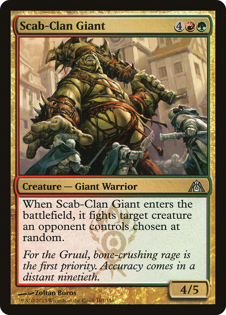 Scab-Clan Giant (DGM-101) [Dragon's Maze] MTG Single Wizards of the Coast
