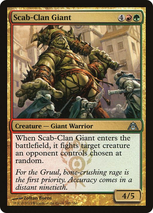 Scab-Clan Giant (DGM-101) [Dragon's Maze] MTG Single Wizards of the Coast