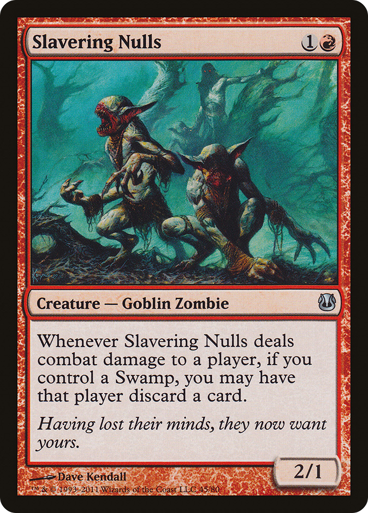 Slavering Nulls (DDH-045) [Misc] Duel Decks: Ajani vs. Nicol Bolas MTG Single Wizards of the Coast