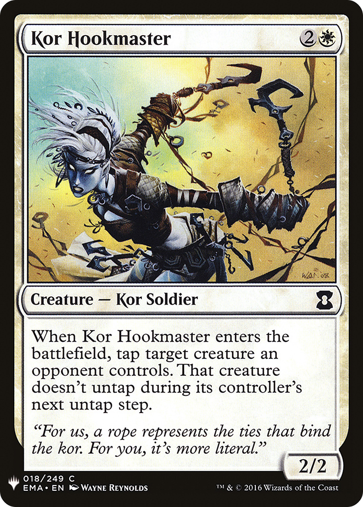 Kor Hookmaster (LIST-EMA-18) [Mystery Booster] The List MTG Single Wizards of the Coast