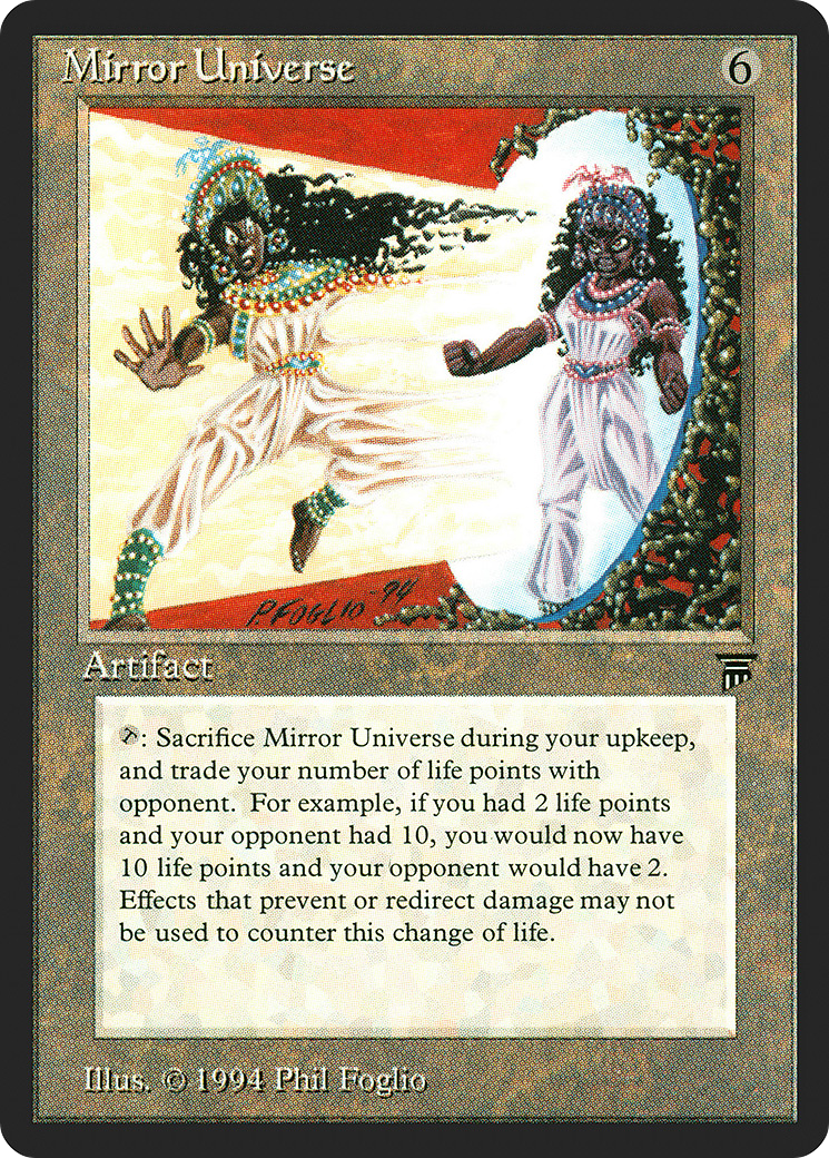 Mirror Universe (LEG-287) [Oldschool] Legends MTG Single Wizards of the Coast