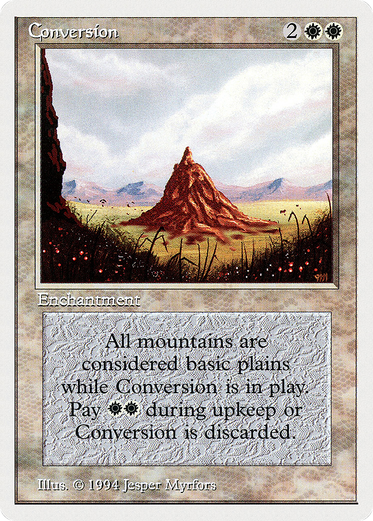 Conversion (SUM-014) [Misc] Summer Magic / Edgar MTG Single Wizards of the Coast