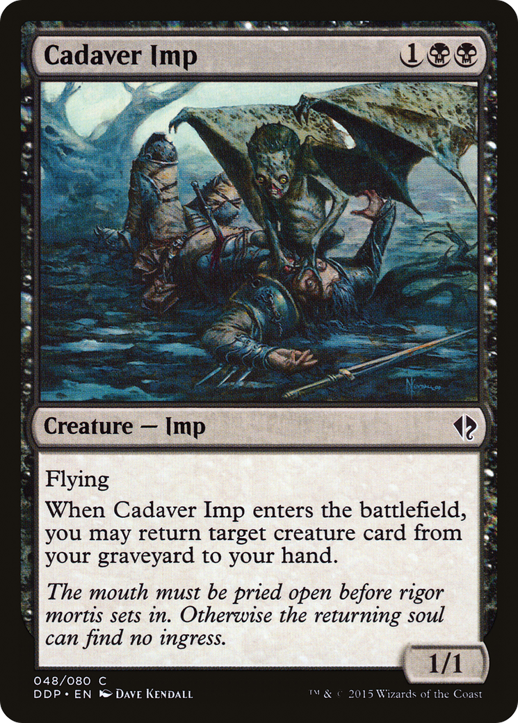 Cadaver Imp (DDP-048) [Misc] Duel Decks: Zendikar vs. Eldrazi MTG Single Wizards of the Coast