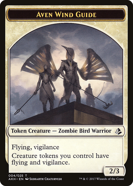 Aven Wind Guide (AKH-004) [Tokens] Amonkhet Tokens Foil MTG Single Wizards of the Coast