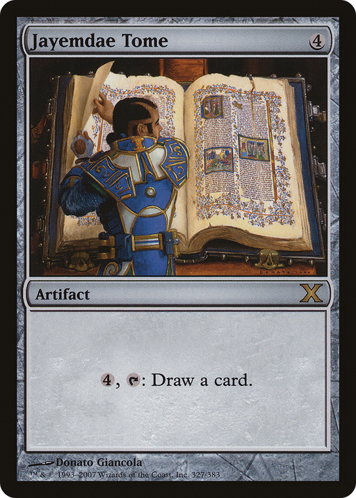 Jayemdae Tome (10E-327) [Tenth Edition] MTG Single Wizards of the Coast