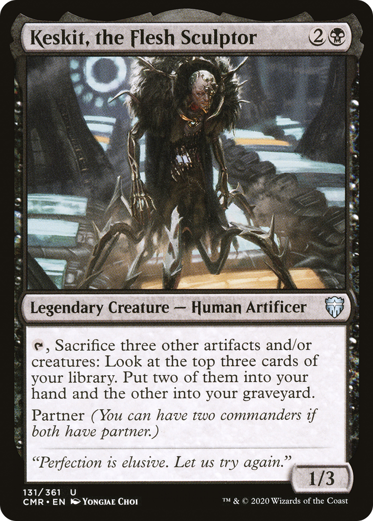 Keskit, the Flesh Sculptor (CMR-131) [Commander Legends] Foil MTG Single Wizards of the Coast