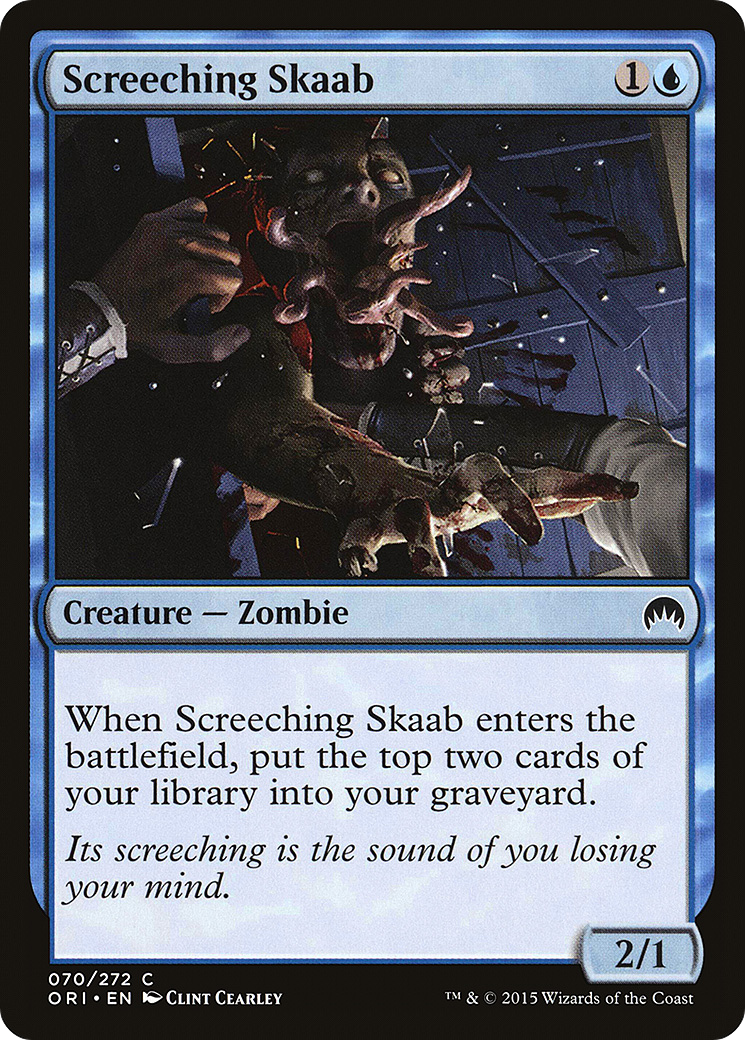 Screeching Skaab (ORI-070) [Magic Origins] Foil MTG Single Wizards of the Coast
