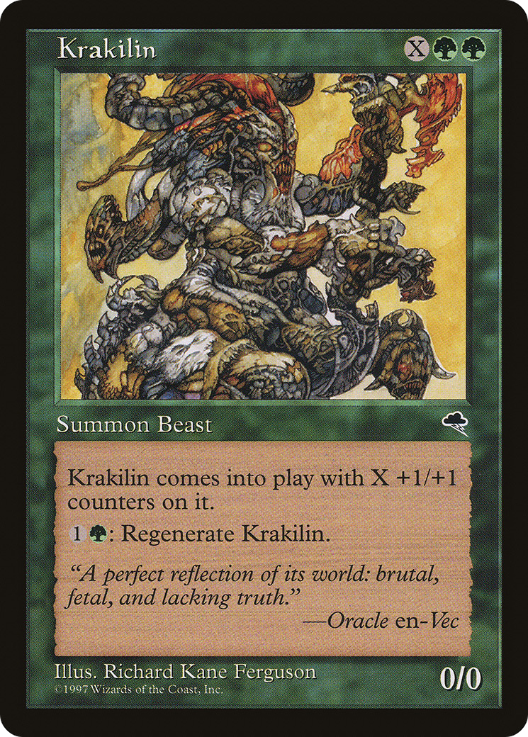 Krakilin (TMP-235) [Tempest] MTG Single Wizards of the Coast