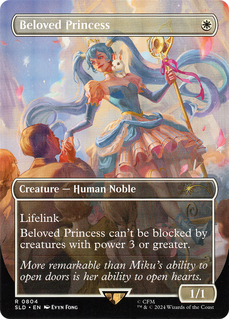 Beloved Princess (SLD-804) [Secret Lair] Drop (Borderless) MTG Single Wizards of the Coast