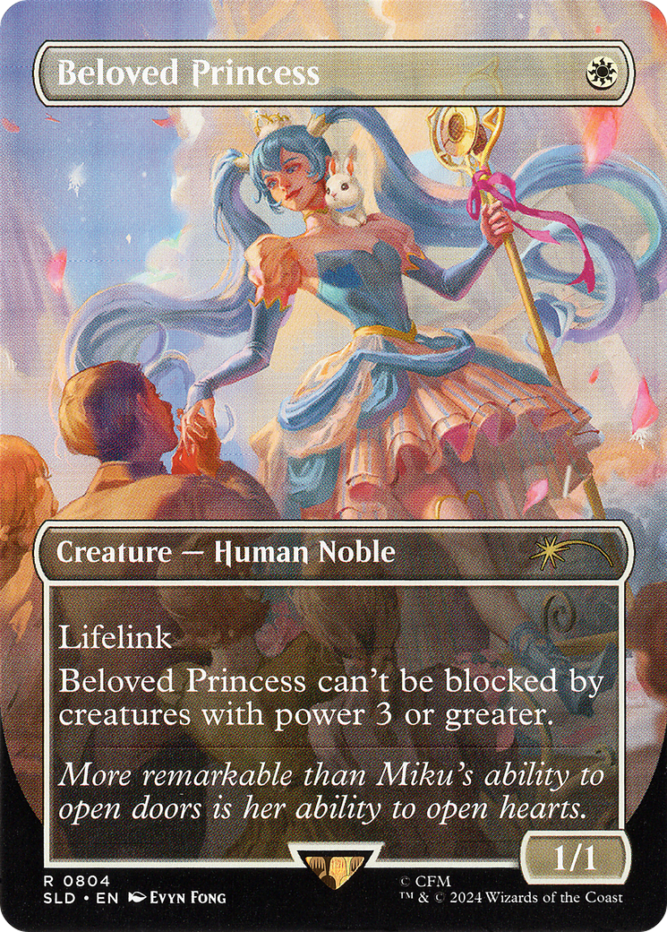 Beloved Princess (SLD-804) [Secret Lair Drop] (Borderless)
