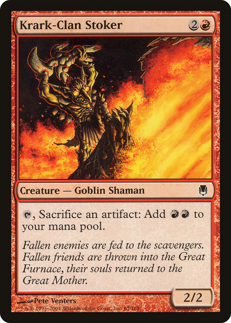 Krark-Clan Stoker (DST-065) [Darksteel] MTG Single Wizards of the Coast