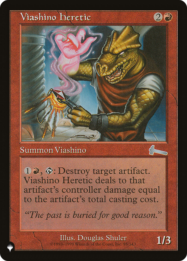 Viashino Heretic (LIST-ULG-95) [Mystery Booster] The List MTG Single Wizards of the Coast