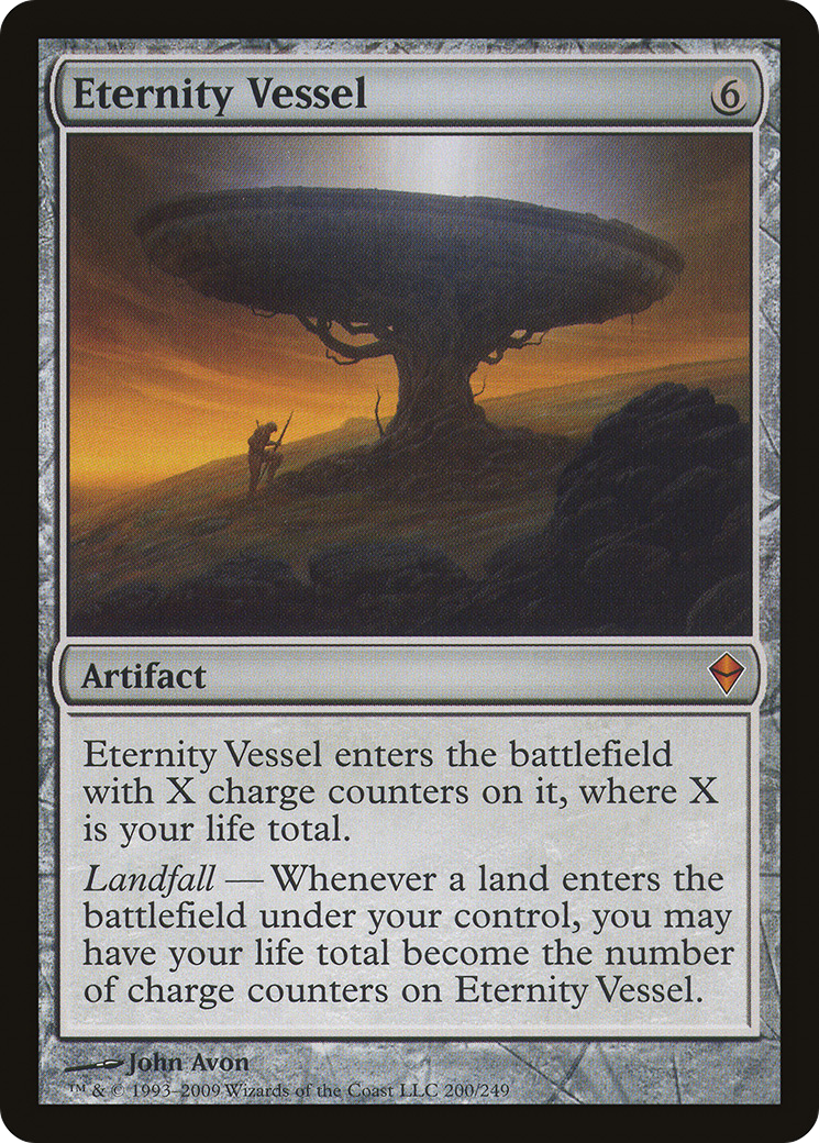 Eternity Vessel (ZEN-200) [Zendikar] Foil MTG Single Wizards of the Coast