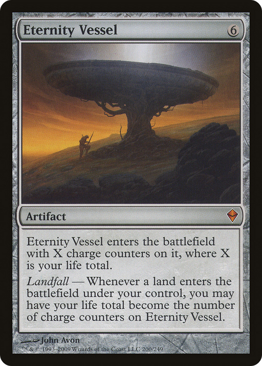 Eternity Vessel (ZEN-200) [Zendikar] Foil MTG Single Wizards of the Coast