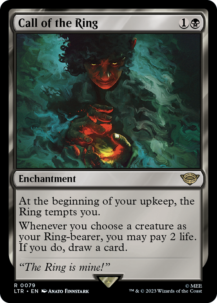 Call of the Ring (LTR-079) [The Lord of the Rings: Tales of Middle-earth] MTG Single Wizards of the Coast