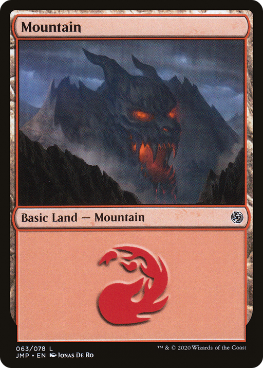 Mountain (63) (JMP-063) [Jumpstart] MTG Single Wizards of the Coast