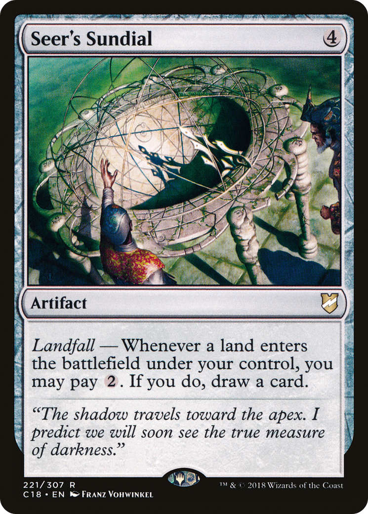 Seer's Sundial (C18-221) [Commander 2018] MTG Single Wizards of the Coast